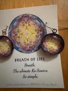Mandala Earrings - Brearh
